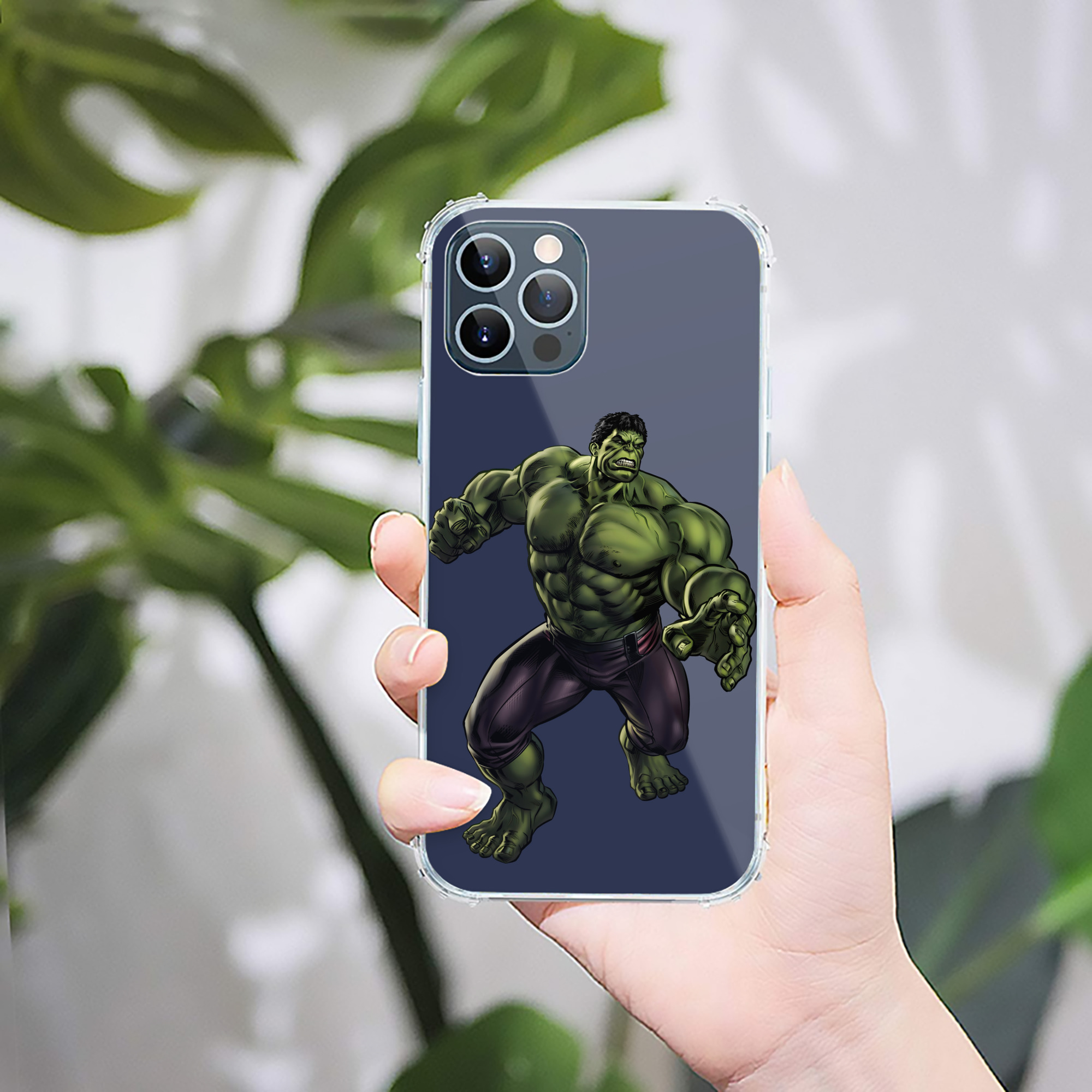 （画像用） アベンジャーズ The Avengers 【iPhone 12シリーズ対応】透明スマホケース（クリアソフトケース）